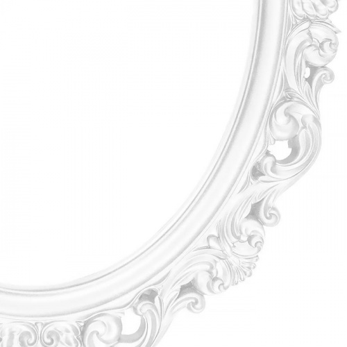 Фото. Зеркало настенное Полин Белая эмаль. Строй-Отделка